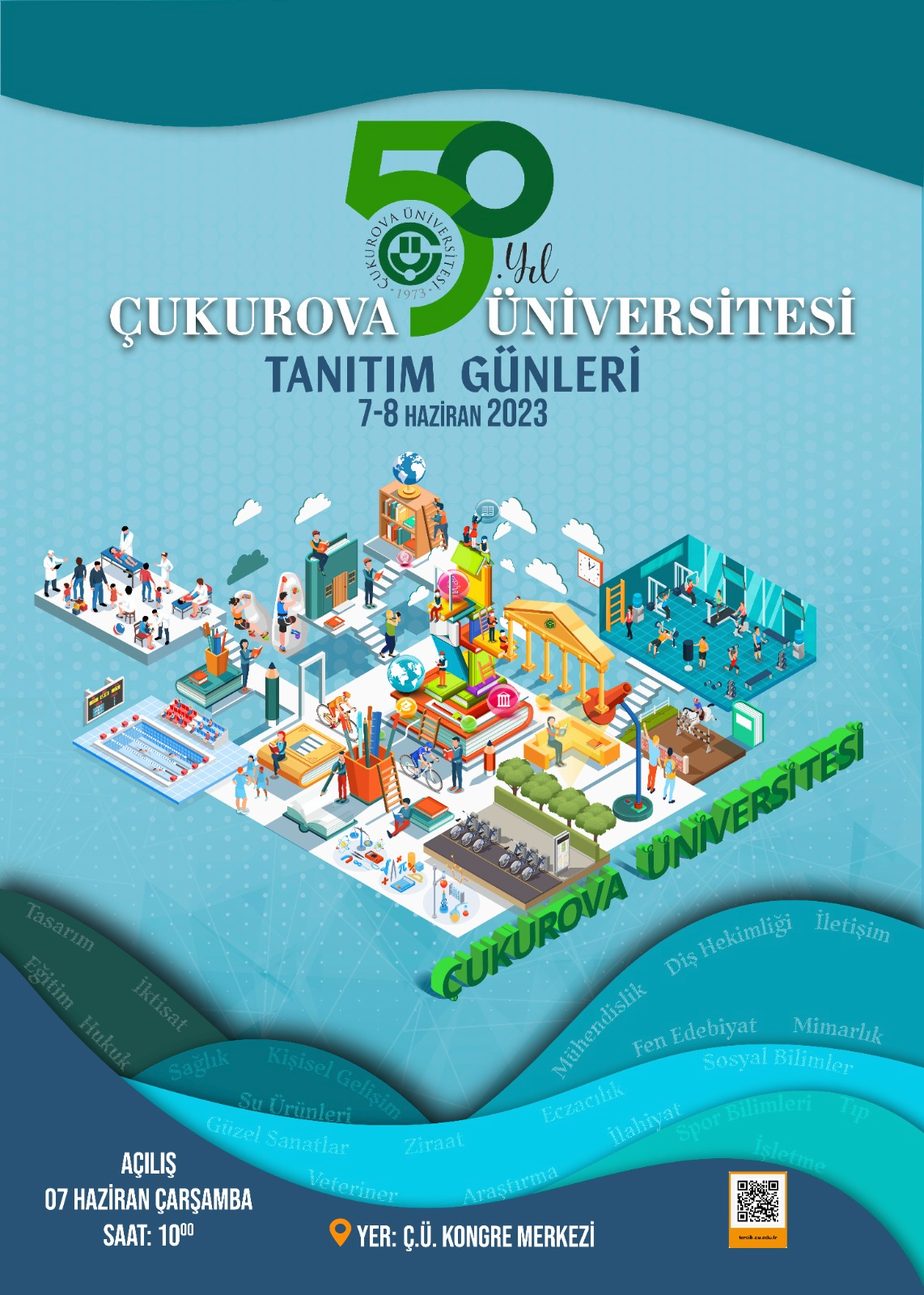 Çukurova Üniversitesi Tanıtım ve Tercih Günleri 22-23 Temmuz 2022