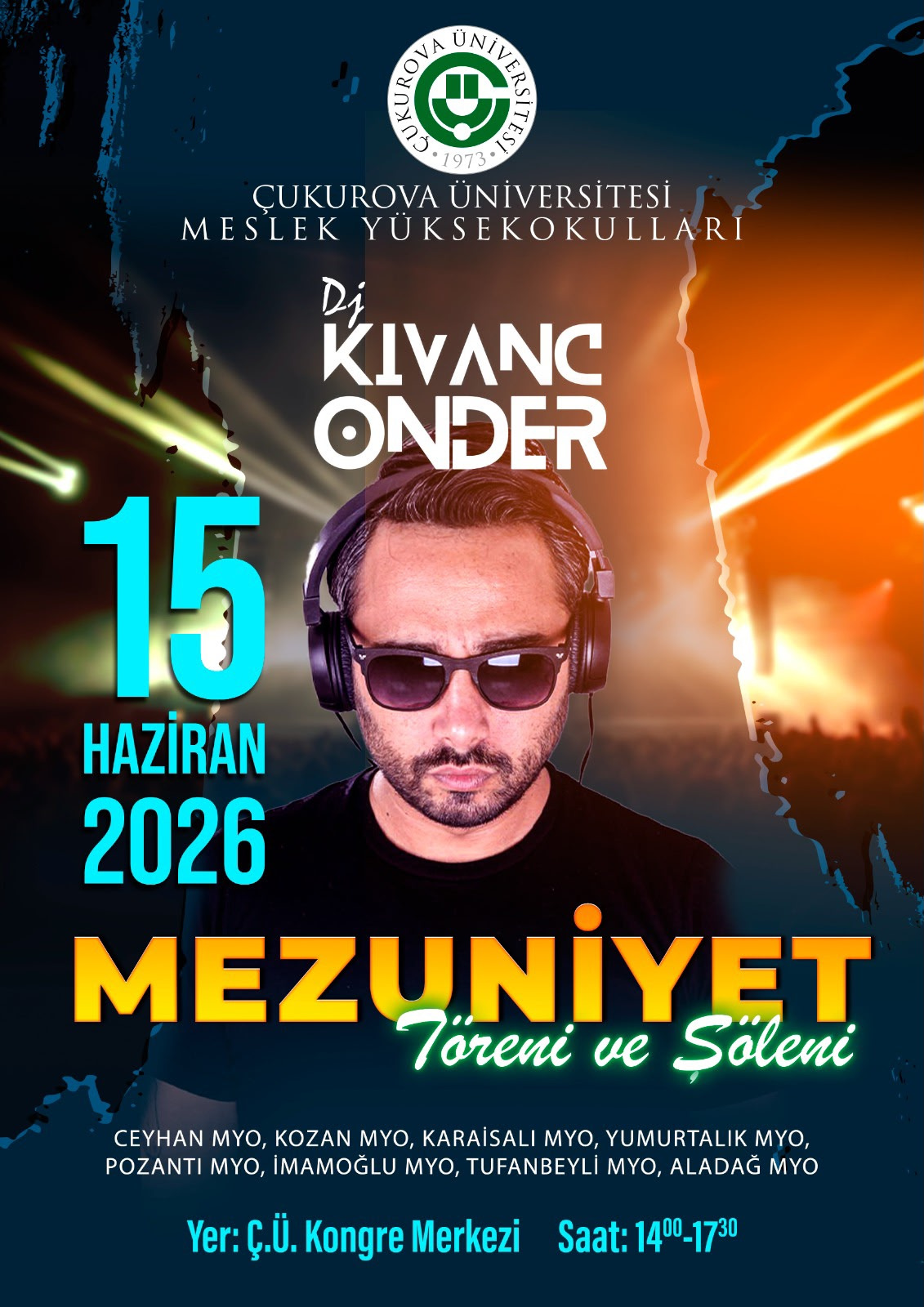 Tufanbeyli MYO Mezuniyet Töreni Etkinlikleri